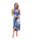 Reversible Wrap Skirt - Satin - detail view | The BB's Box