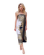 Reversible Wrap Skirt - Satin - close-up | The BB's Box