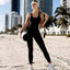 Rosie Strappy Back Jumpsuit - side view | The BB's Box