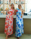 Show Skirt - Sunset Bloom - back view | The BB's Box