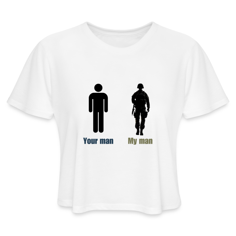 BBMil - Seu homem Meu homem - Blusa feminina cropped
