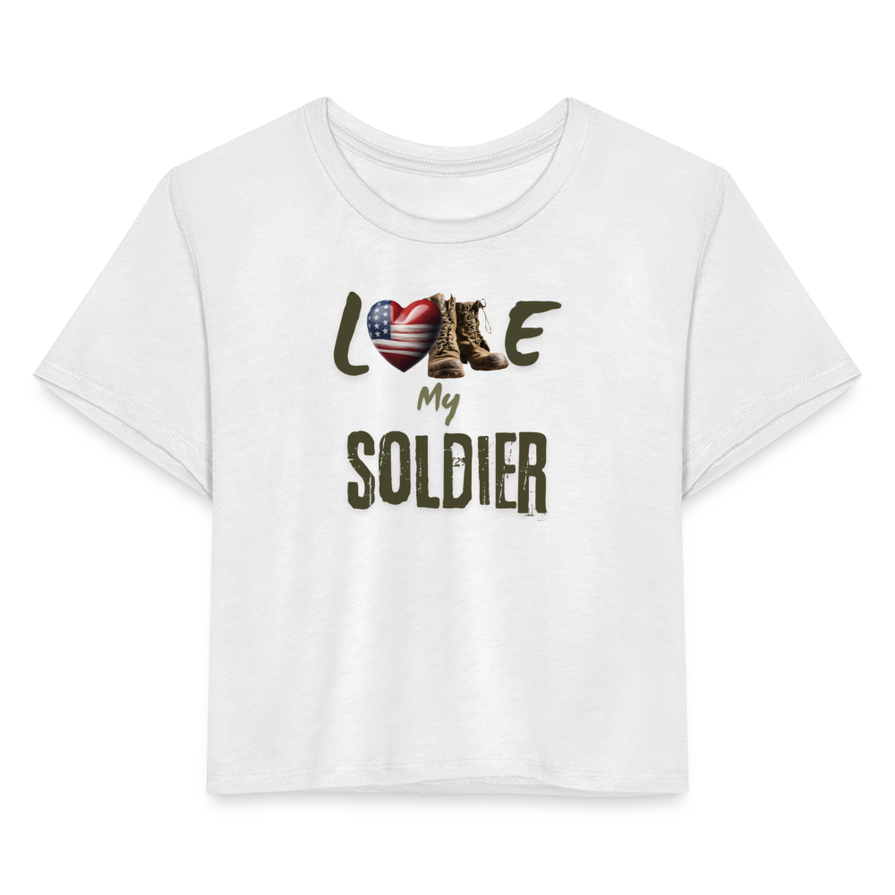 BBMil - Love My Soldier - white