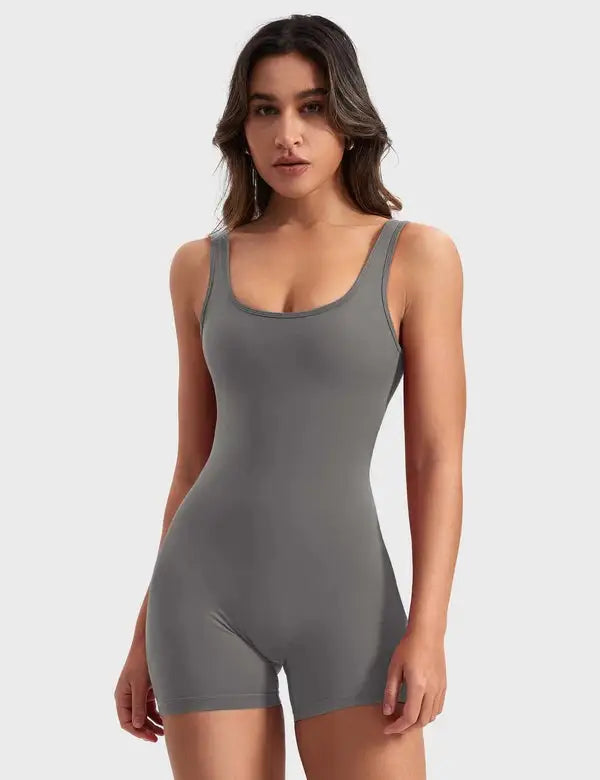 Backless Workout Jumpsuit Yoga - styling view | The BB's Box