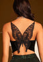 Women's Sexy Butterfly Embroidery Mesh