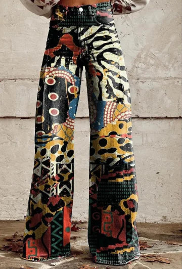 Aurelia Retro Flared Trousers for Women (Single Piece) - view 57 | The BB's Box