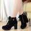 Classic Thick Heeled Boots