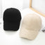 Plush Baseball Cap