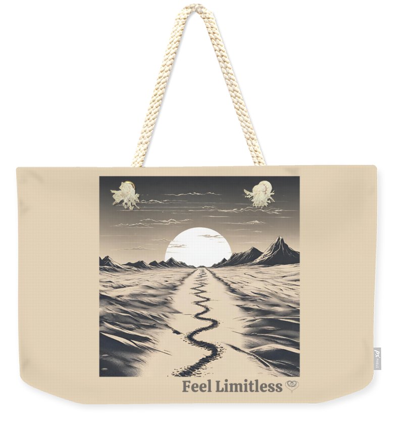 Explore path bw - Sacola Weekender