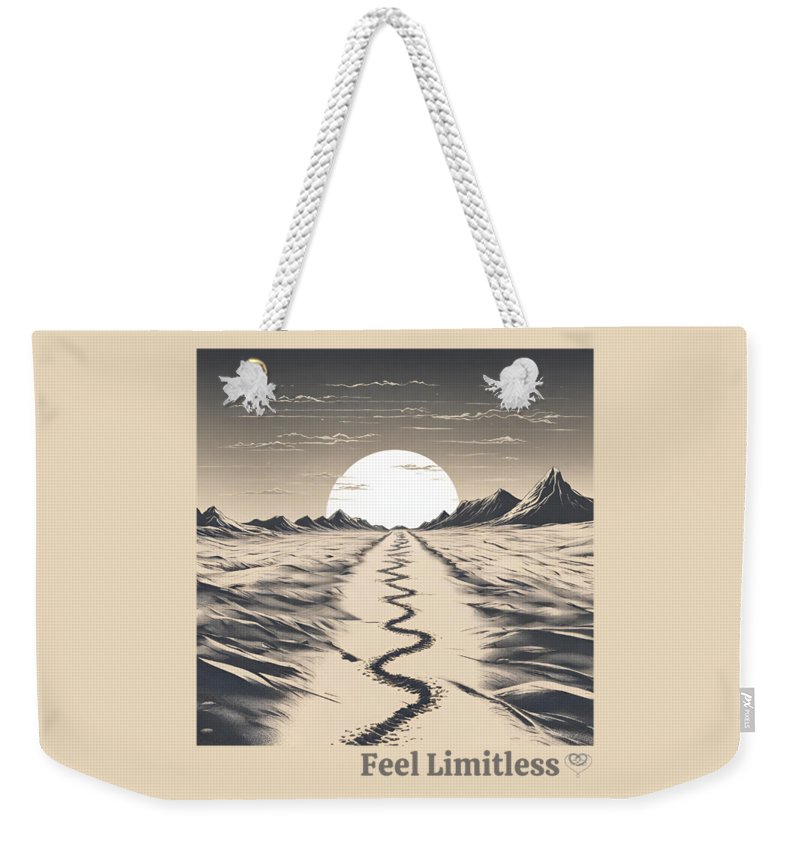 Explore path bw - Sacola Weekender