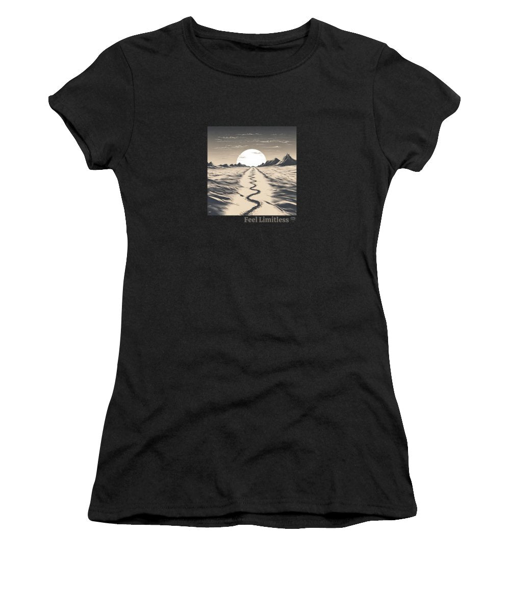 Explore path bw - Camiseta feminina