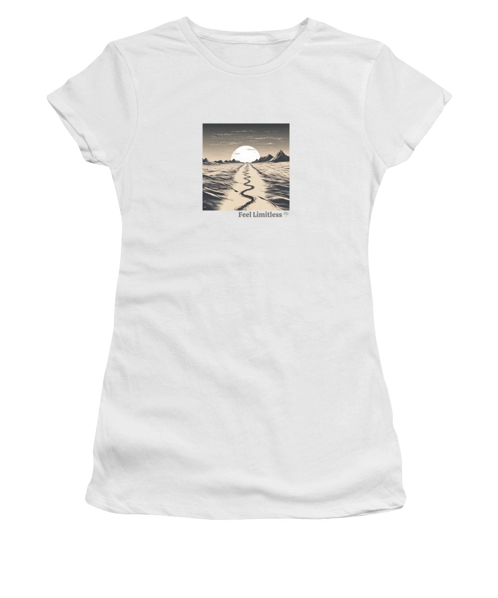 Explore path bw - Camiseta feminina
