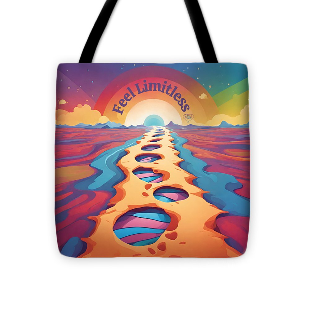 Explore path rainbow - Tote Bag